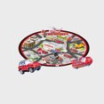 thumbnail image 1 of Floor Storage Game Blanket Set with 3 PCS Die-Cast Cars and 1 PC Die-Cast Plane - Fire Department, 1 of 4