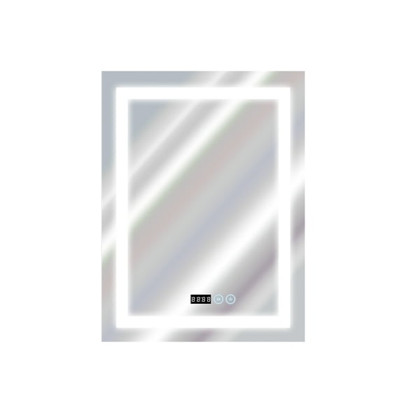 Espejo Réctangular LED Inteligente HOMEASY 50X70 cm