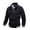 Black, variant on EGNMCR Mens Bomber Jacket Outdoor Autumn Thin Solid Color Lightweight Cotton Jackets with Pockets Casual Trendy Turn Down Collar Zipper Sports Mountaineering Hiking Jacket & Coats on Clearance