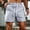 Dark Blue(new1）, variant on Striped Shorts for Men Elastic Waist Drawstring Shorts Quick Dry Loose Fitted Summer Vacation Beach Shorts with Pockets