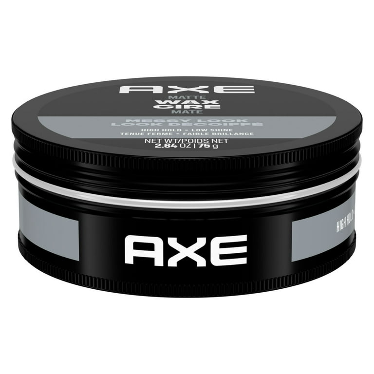 2 pack) AXE Hair Pomade, Messy Look Matte Wax, 2.64 oz - Walmart.com