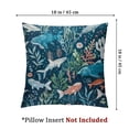 thumbnail image 4 of Cute Sharks and Whale Funny Throw Pillow Covers  Pack Plush Cushion Protect Case for Sofa Bedroom, 4 of 7