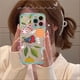 thumbnail image 1 of Funda de teléfono con flores y pájaros para iPhone, carcasa transparente con búho y flores para modelos 14, 13, 12, 11 Pro Max, Mini, X, Xs, XR, 6, 7, 8 Plus, SE 2020 Fivean unisex, 1 of 2