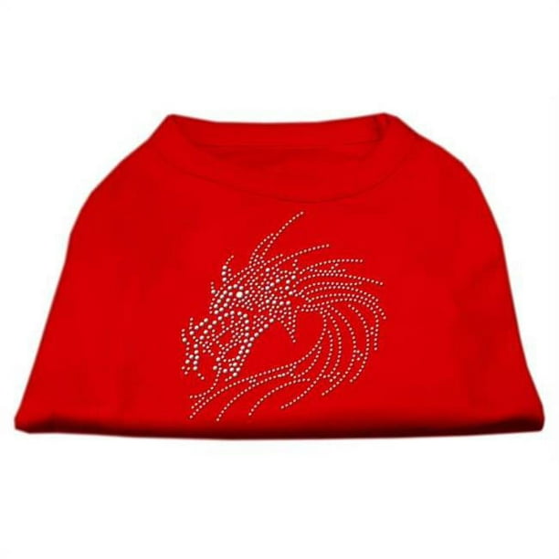 Mirage Pet Products 52-26 XXXLRD Chemises de Dragon Cloutées Rouge XXXL- 20