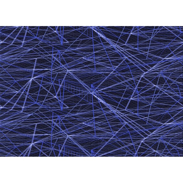 Ahgly Company Tapis d'Intérieur Rectangulaire Transitionnel Bleu Lavable à la Machine, 2 Pieds x 5 Pieds
