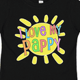thumbnail image 4 of Inktastic I Love My Pappy Sun and Rainbow Letters Boys or Girls Toddler T-Shirt, 4 of 5