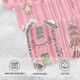 thumbnail image 5 of Yayeee 2 Pack Hand Towels for Bathroom 100% Cotton 16" x 28" Soft Absorbent Kitchen Towel, Pink Gingerbread House, 5 of 7