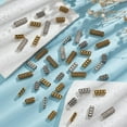 thumbnail image 4 of 60 Pcs 6 Styles 2 Colors Multi Hole Metal Bar Spacers Links Tibetan Style Rectangle Spacer Bar Link Connectors Multi Strand Separator for Jewelry Making, 4 of 6