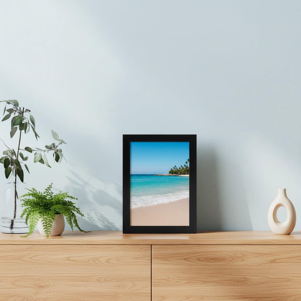 Black 4x6 Picture Frames for Wall Mounted and Tabletop Display, 18 Pack