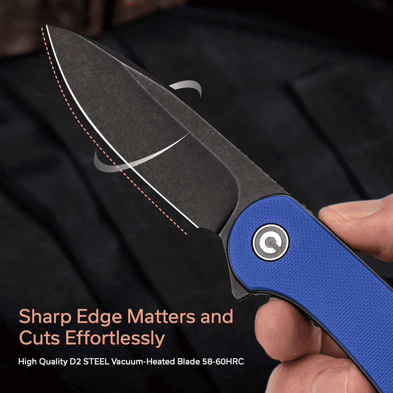 CIVIVI Elementum Pocket Folding Knife 2.96" D2 Blade C907X