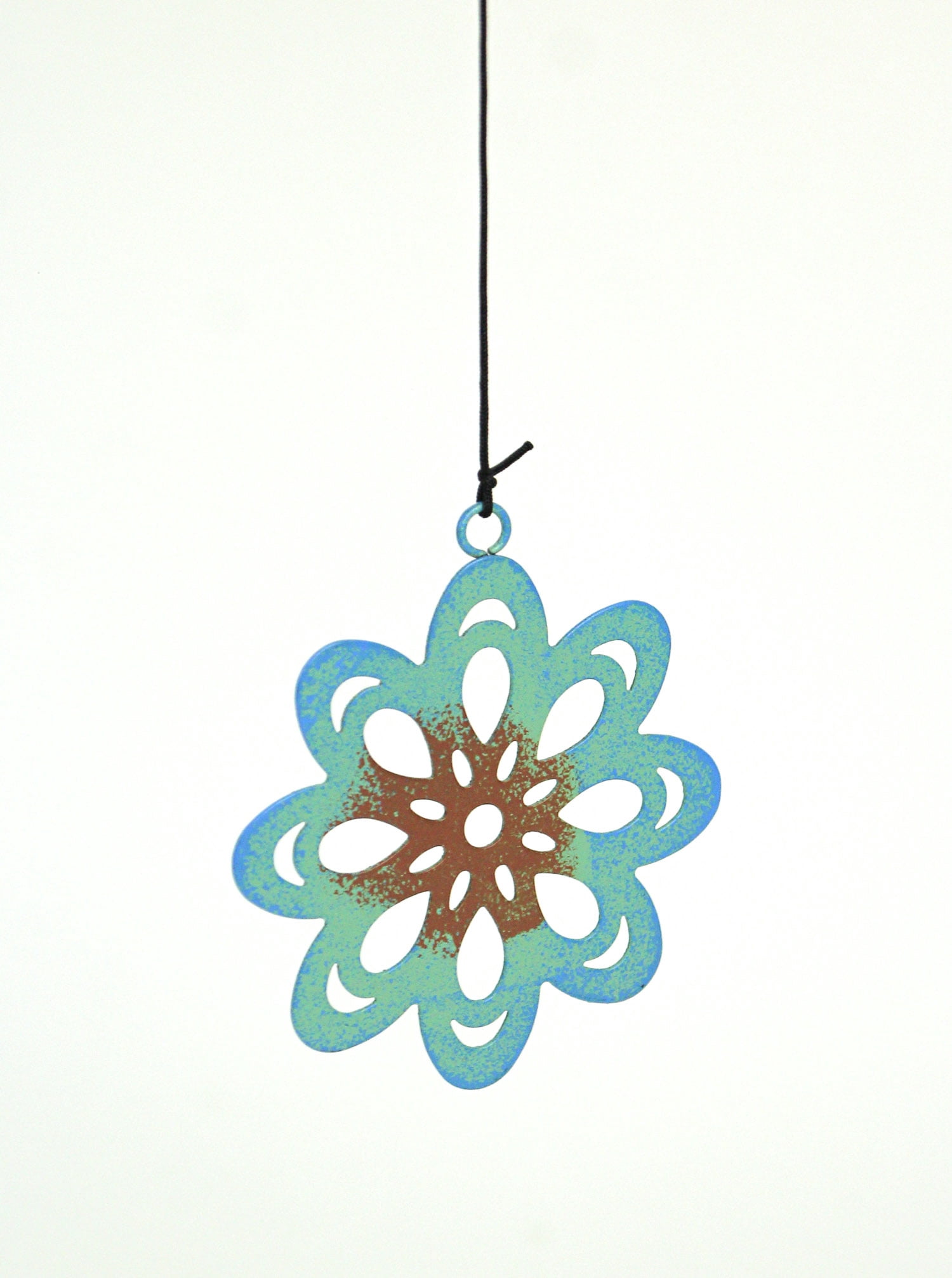 Things2Die4 Metal Bird Hanging Wind Chime Spinner Garden Art Patio Décor