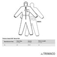 thumbnail image 2 of TRIMACO SuperTuff 28043 Anti-Static Breathable Painter's Spray Suit, X-Large, White, 100% Polyester, 2 of 7