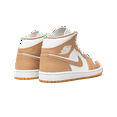 thumbnail image 3 of Jordan MENS Air Jordan 1 Mid "Tan / Gum" 554724 271 from Stadium Goods, 3 of 8