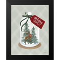 thumbnail image 2 of House Fenway 12x14 Black Modern Framed Museum Art Print Titled - Holiday Cheer Snow Globe, 2 of 5