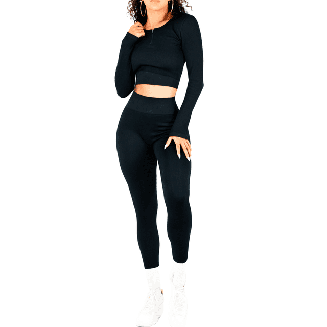 Set Deportivo Mujer Gym Yoga O Casual Top Y Pants