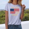 thumbnail image 2 of Leey-World 250 Anniversary Usa Shirt Women American Flag T-Shirt July 4th Graphic Tee 4th Of July Shirts 250 Year(Light Blue,M), 2 of 8