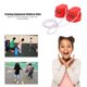 thumbnail image 5 of FLhrweasw 2 unids/set de entrenamiento de equilibrio para niños al aire libre juguetes de zancos de salto engrosados ​​(rojo), 5 of 6