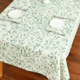 thumbnail image 4 of Farmhouse Rectangle Table Cloth, Washable Wrinkle Free Decorative Table Covers, Green Leaves Printed Tablecloth for Kitchen Cafe Dining Table, 60 x 84 Inches, 4 of 5