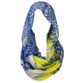 thumbnail image 6 of Wrapables® Lightweight Voile Infinity Scarf, Blue Rain, 6 of 7