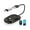 Black, variant on Wireless Carplay Adapter,Upgrade 2 in 1 Plug & Play Dongle, Converts Wired CarPlay to Wireless, One-Click Switching to Instantly Adapt to Android and Apple Devices
