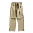 thumbnail image 1 of Pantalones largos para hombre, de primavera e invierno, para tiempo libre, para exteriores, largos, 1 of 8