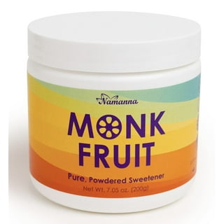NAMANNA Monk Fruit Sweetener - 1:1 Sugar Substitute, Classic White with  Erythritol, Granulated, 10 lb