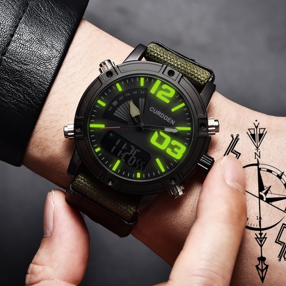 Jacenvly 2024 New Watch Men Nylon Band Watch Quartz Men Sports Casual Watch Watches for Men Gifts for Him Mother'S Day Gifts for Mom
