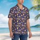 thumbnail image 3 of Balery Gnomes And Houses Camisas hawaianas de manga corta para hombre, camisas playeras de corte holgado, camisas de vacaciones con botones,Small, 3 of 7