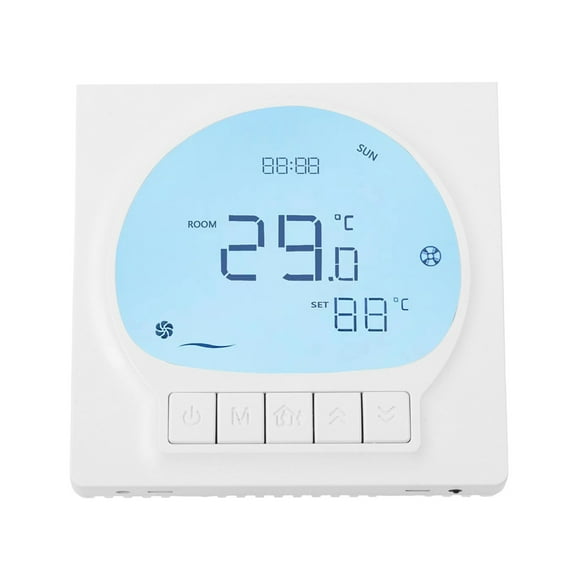 Digital Thermostat Intelligent Air Conditioner Lcd Displaytemperature Controller Smile Home
