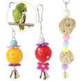 thumbnail image 4 of 12 Paquetes De Juguetes Para Pájaros, Columpio Para Loros, Campana Colgante Para Masticar, Jaula Para Pájaros, Juguetes Adecuados Para Periquitos Pequeños, Pájaros Del Amor Jormftte WMZL-1257, 4 of 7