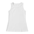 thumbnail image 5 of Vividxx Girls Summer Tops Kids Athletic Racerback Crewneck Sleeveless Tank Tops Dance Workout Yoga Shirts Casual Vacation Tops, 5 of 9