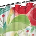 thumbnail image 3 of Pioneer Flower Floral Print Pattern Shower Curtain 72"x84" ,Bathroom Decorative Shower Curtains Set with 12 Hooks,Modern Waterproof Washable Shower Curtain, 3 of 6