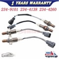 thumbnail image 1 of Oxygen O2 Sensor 4PCS For 2003-04 for Toyota for 4Runner 4.7L 234-9101 234-4138 234-4260, 1 of 5