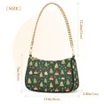thumbnail image 3 of FORMRS Womens Shoulder Bag with Chain Strap Clutch Purse Cute Tote Handbag, Christmas Tree, 3 of 7