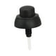 thumbnail image 3 of Botón de inodoro de un solo descarga Piezas de reparación del inodoro Decoración del baño Home Accesorios elegantes con barra para 49 Válvula de Juego negro, 3 of 9