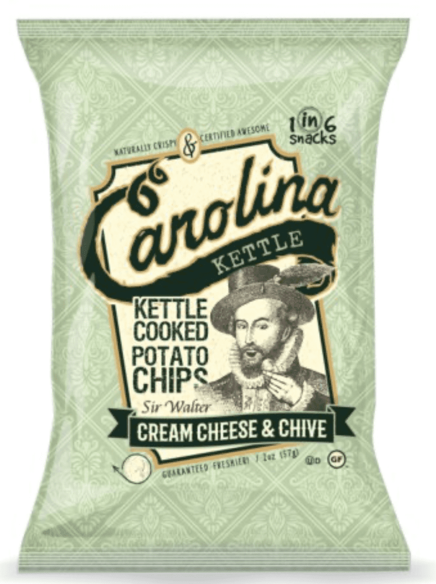 Carolina Kettle Sir Walter Cream Cheese & Chive 5 ounce