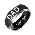 thumbnail image 4 of Cheers.US Fashion Mom Dad Daughter Son Letters Ring Custom Engraving Family Member Ring Birthday Jewelry for Mother's Day Gift, 4 of 5