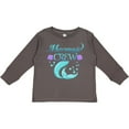 thumbnail image 3 of Inktastic Mermaid Crew Boys or Girls Long Sleeve Toddler T-Shirt, 3 of 5