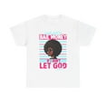 thumbnail image 5 of Glamour Queen Unisex Heavy Cotton Tee "I Will Need Bail Money" in White, 5 of 5
