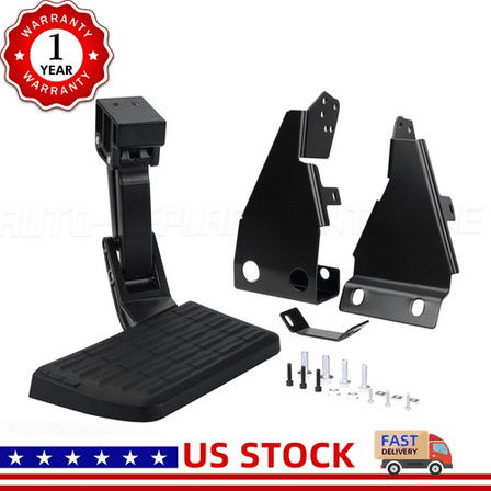 Rear Bumper Side Bed Step Retractable Compatible with Ford F-150 2021-2023 75328-01A