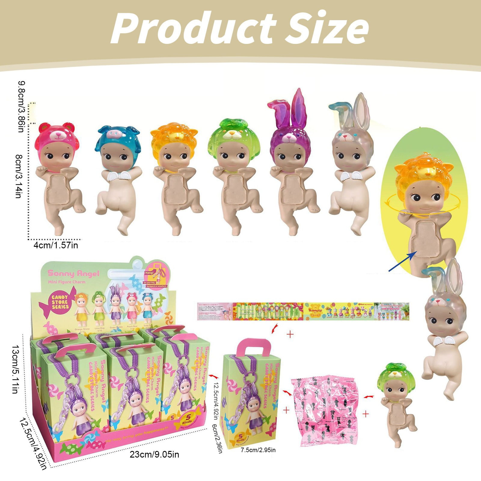 Sonny Angel HIPPERS Candy Series - Original Mini Figure/Limited