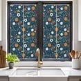 thumbnail image 2 of Football Basketball Window Privacy Film, Rugby Baseball Sport Shoes Helmet Win Navy Frosted Glass Window Clings Static Cling UV Heat Blocking Reusable Door Sticker for Bathroom 17.7 x 39.3 Inch, 2 of 9