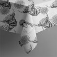 thumbnail image 5 of Gray Highland Cow Lemon Pattern Square Tablecloth,Waterproof Square Table Cover,Wipeable Spillproof Washable Table Cover for Home Kitchen Party Decor 52"x52"(132x132cm), 5 of 6