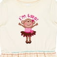 thumbnail image 4 of Inktastic Monkey 2nd Birthday for Girl Girls Toddler Dress, 4 of 5