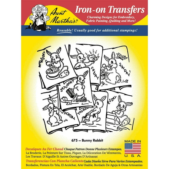 Aunt Martha's #675 Bunny Rabbit