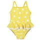 thumbnail image 1 of Gerber traje de baño bebe UPF 50+ amarillo con cierre frontal 12m a 5 años, 1 of 5