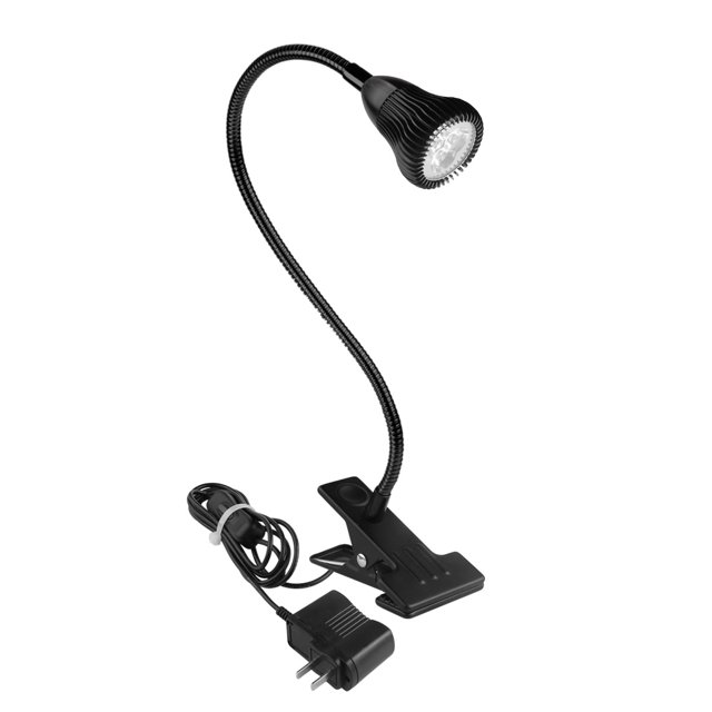 Bearachild Clip LED flexible Lámpara de escritorio Lámpara de Luz de lectura Luz de noche con interruptor de alimentación Enchufe de EE. UU. AC Iluminación y accesorios No.2