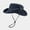 Navy, variant on Breathable Wide Brim Boonie Hat Outdoor Mesh Cap For Sun Travel Fishing Hiking And Camping Adventures Green,One Size