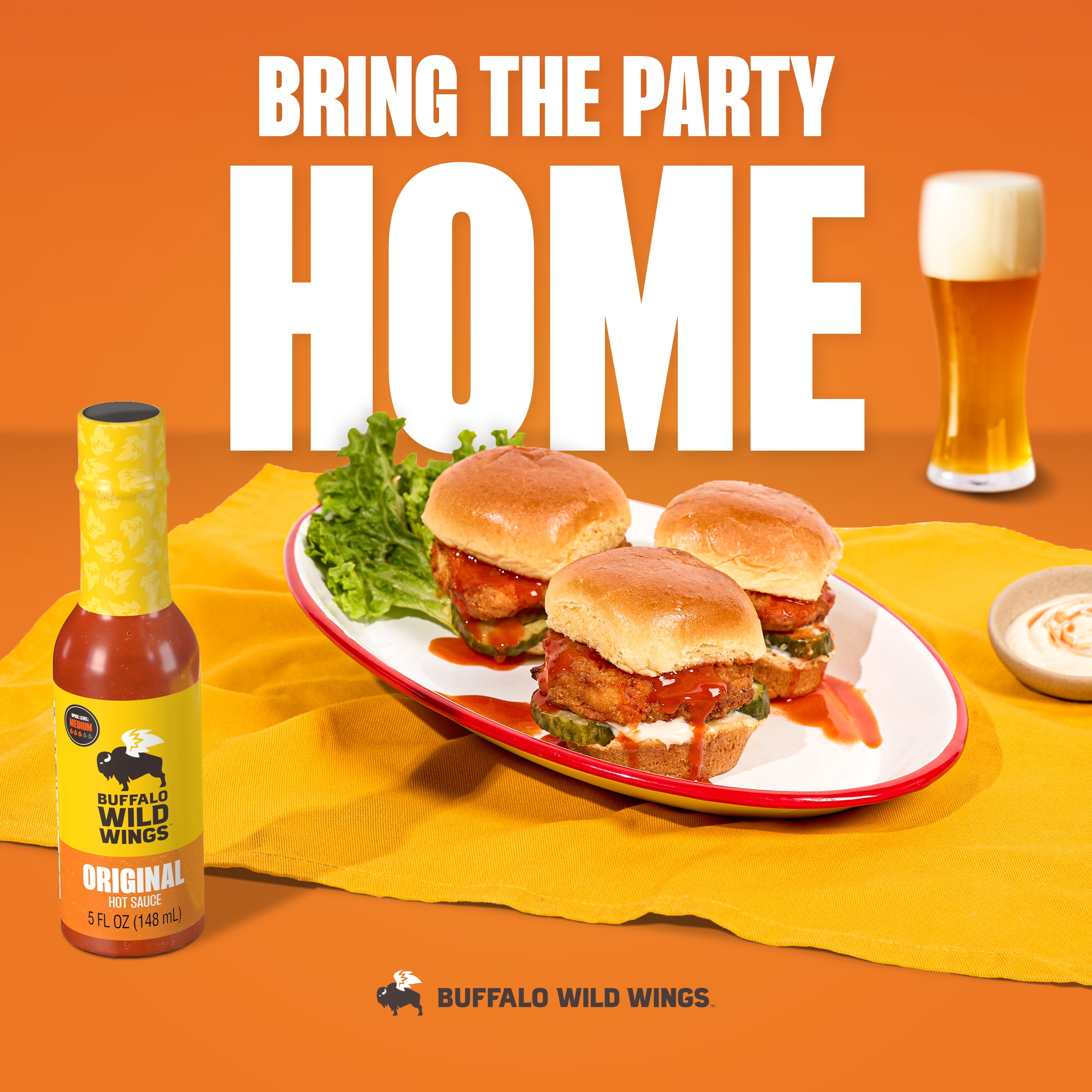 Buffalo Wild Wings Hot Sauce, 5 fl. oz.