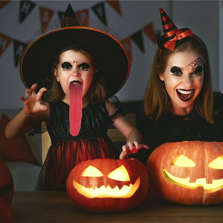 Hemoton 3pcs Halloween Long Tongue Cosplay Props Creative
